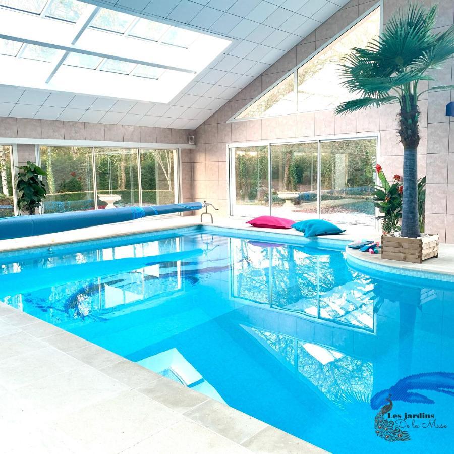 Les Jardins De La Muse, Piscine Couverte, Spa Et Fitness Basse-Goulaine Eksteriør billede