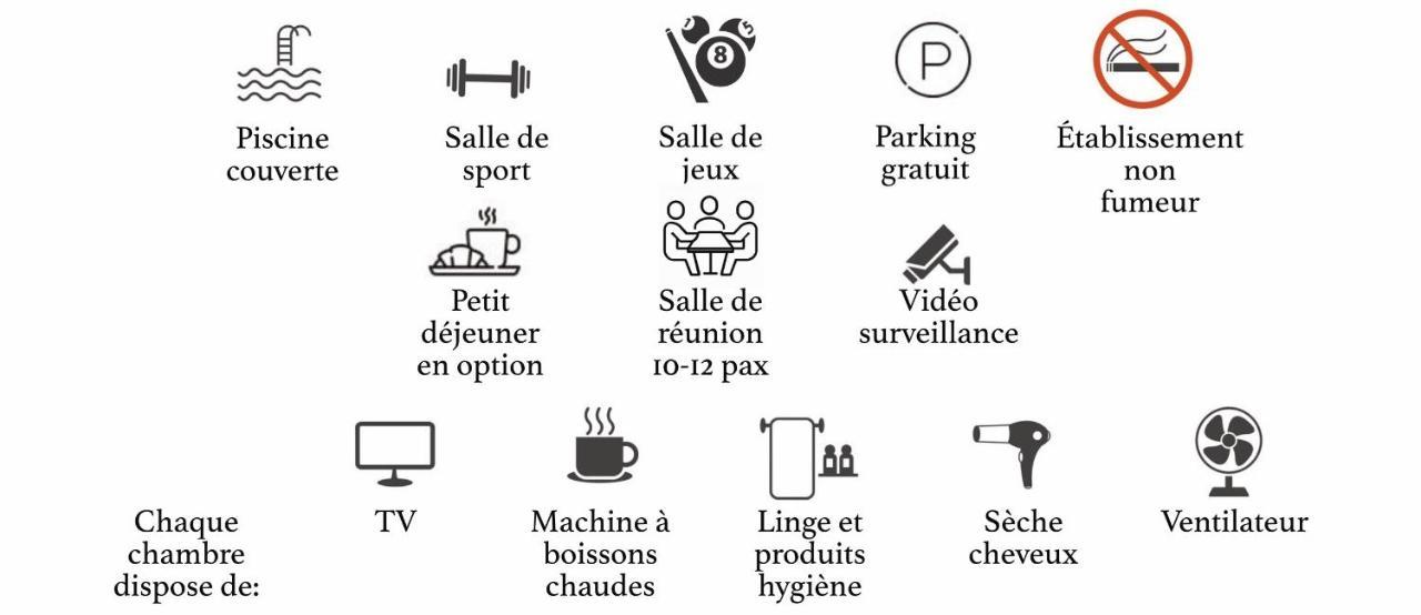 Les Jardins De La Muse, Piscine Couverte, Spa Et Fitness Basse-Goulaine Eksteriør billede
